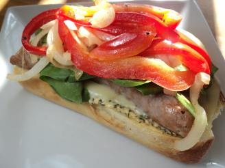 Italian Sausage Banh Mi (Vietnamese Sub Sandwich)