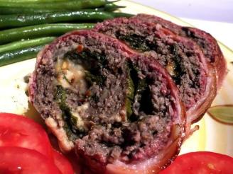 Ground Beef Roll With Stuffing