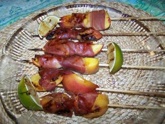 Grilled Nectarines With Prosciutto