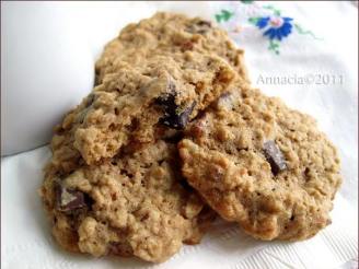Diabetic Oatmeal Cookies With Chocolate Chunks and Candied Ginge