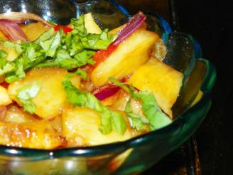 Grilled Pineapple With Cilantro