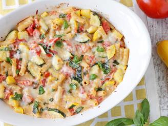 Baked Ziti and Summer Vegetables