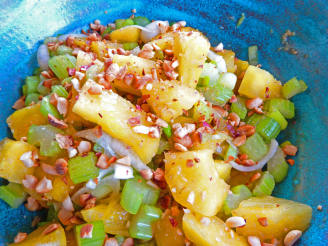 Indonesian Pineapple and Celery Salad - Selada Nanas