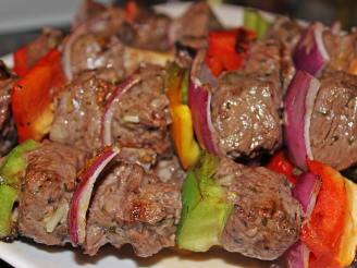 Greek Beef Kabobs