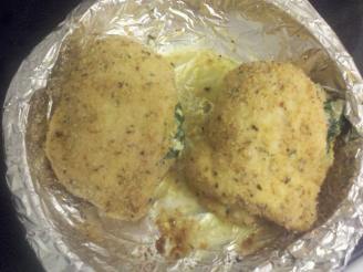 Spinach and Goat Cheese Stuffed Chicken Breasts