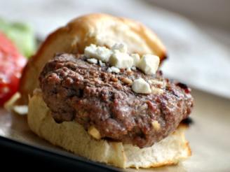 Grilled Blue Cheese Burgers
