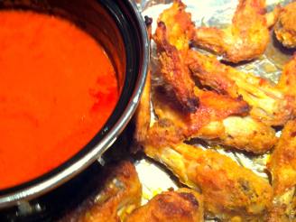 Healthier Boiled and Broiled Buffalo Chicken Wings