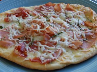 Prosciutto Rosemary Flat Pizza