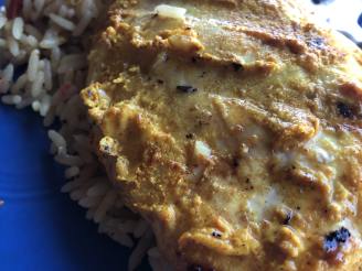 Grilled Indian-Style Curry Yogurt Chicken