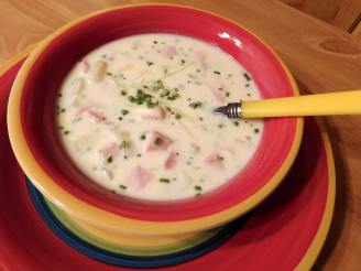 Crock Pot - Cheesy Ham Potato Soup Recipe - Food.com