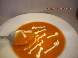 Easy Tasty Roasted Red Pepper Soup