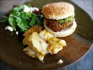 Spiced Turkey Burgers With Guacamole