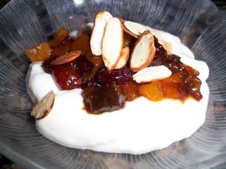 Chai-Spiced Fruit Compote With Yogurt