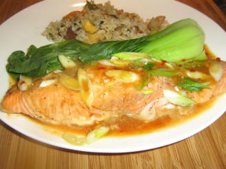 Steamed Asian Salmon