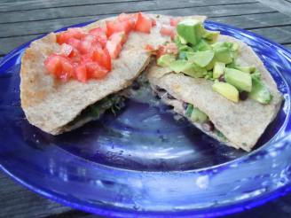 Mexican Grilled Cheese Sandwich (Quesadilla!)