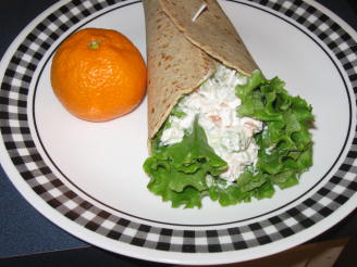 Chicken Salad Wrap With Greek Yogurt