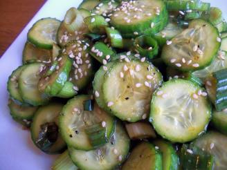 Japanese Cucumber Sesame Salad