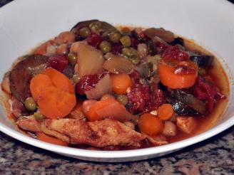 Chicken Bean and Veggie Stew