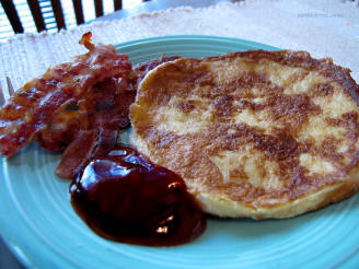 Eggy Crumpets With Bacon