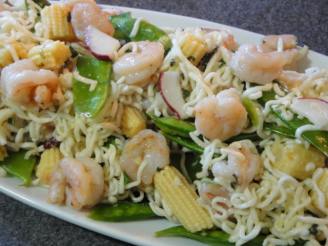 Ramen Noodle Shrimp Salad