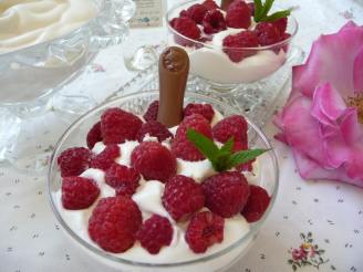 Blushing Maid - German Raspberry Dessert
