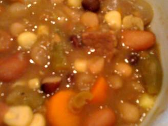 Beef Veggie Bean Soup