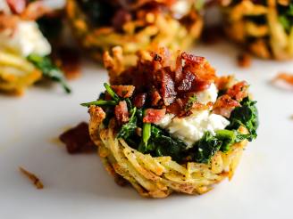 Fig & Goat Cheese Nests