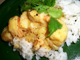 Caribbean Shrimp Curry With Coco Lopez