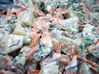 Smoked Trout Potato Salad With Dill and Horseradish