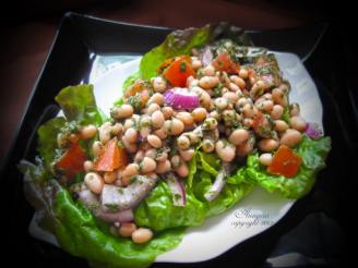 Fasulya Beeda Barda - Egyptian White Bean Salad