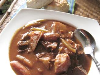 Easy Italian Beef Stew (Crock Pot)