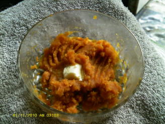 Orange Ginger Kumara Salad (Sweet Potato)