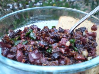 Black Olive and Fig Tapenade