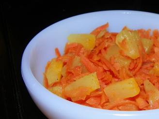 Curried Carrots and Pineapple
