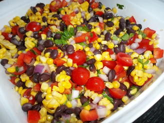 Grilled Summer Corn Salad #RSC