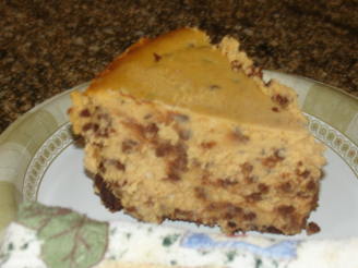 Chocolate Chip Pumpkin Cheesecake