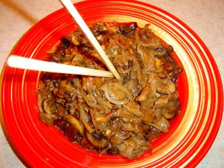 Szechuan Steak and Mushroom Stir-Fry