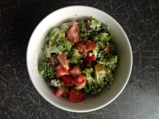 Quick Raw Broccoli Salad