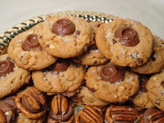 Peanuty Rolo Cookies