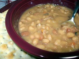 Quick Bean and Bacon Soup