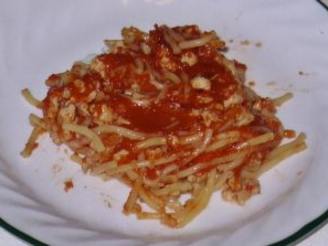 Mother Brown's Spaghetti Casserole
