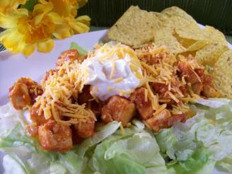 Easy Chicken Taco Salad for Two