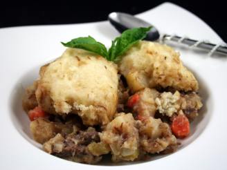 Tink's Cider Beef Stew With Fluffy Dumplings