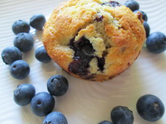 Blueberry Pecan Corn Muffins