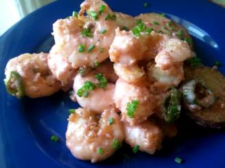 Crispy Shrimp and Potatoes With Barbecue Ranch #RSC