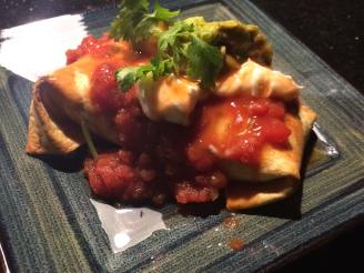 Baked Vegetarian Chimichangas (Warm or Cold)