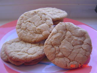 Chewy Maple Cookies
