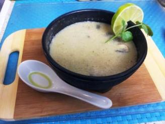 Thai Coconut Lime-Lemongrass Soup W/Tofu