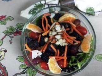 Healthy Almond-Berry Tossed Salad