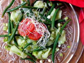 Marinated Cucumber and Green Bean Salad